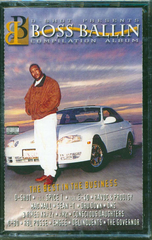 D-Shot - Boss Ballin Compilation Album [New Cassette]
