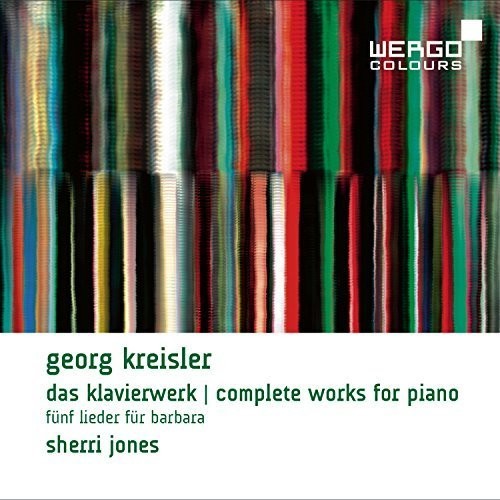 G Kreisler / Vermeulen,Olivia / Reiner,Andreas - Complete Works for Piano - Funf Bagatellen Music CD