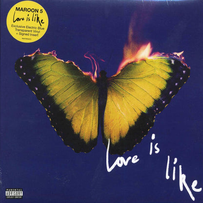 Maroon 5 - Love Is Like (ltd. ed.) (electric blue transparent vinyl) [New Vinyl LP]