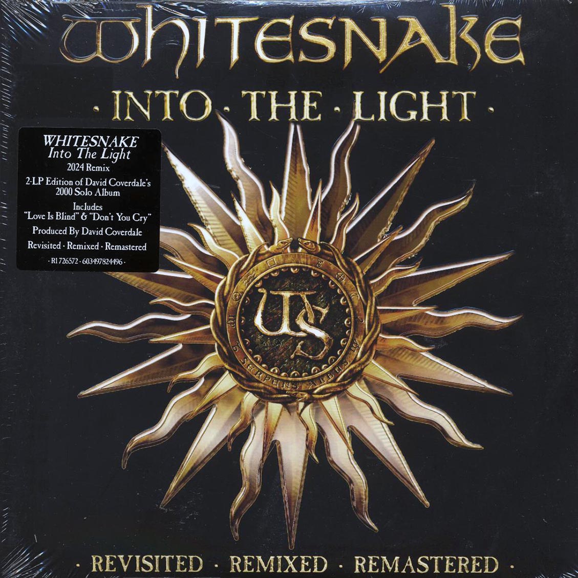 Whitesnake - Into The Light (2xLP) (remixed) (remastered) [New Vinyl Record LP]