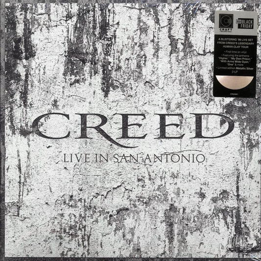 Creed - Live In San Antonio (RSD 2025) (ltd. ed.) (2xLP) (silver metallic vinyl) [New Vinyl Record LP]