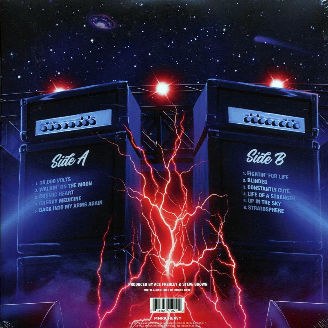 Ace Frehley - 10,000 Volts (ltd. ed.) (180g) (splatter vinyl) [New Vinyl LP]