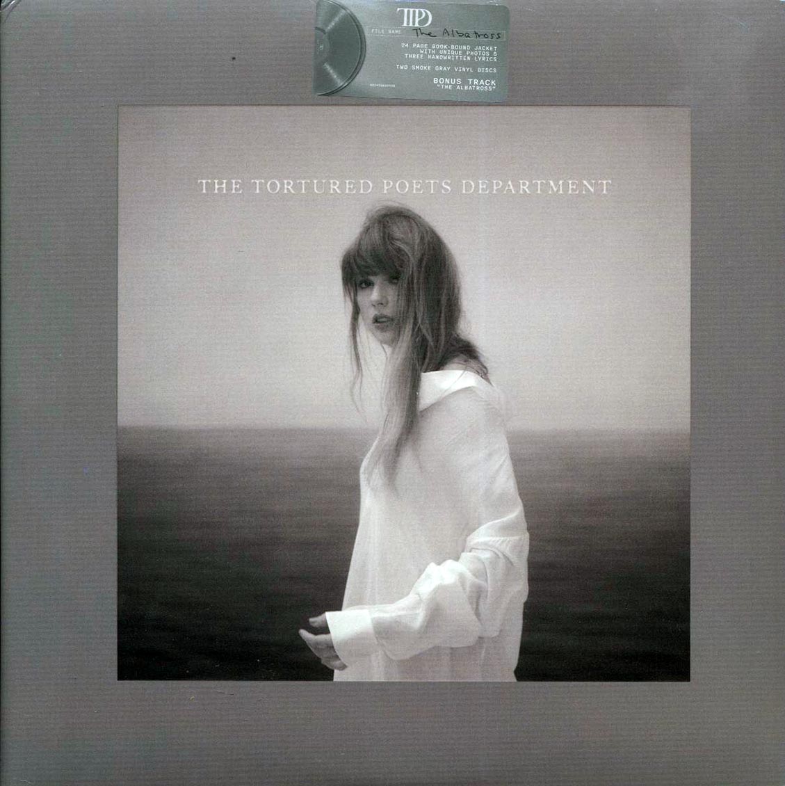 Taylor Swift - The Tortured Poets Department: The Albatross (+bonus track) (2xLP) (smoked gray vinyl) [New Vinyl Record LP]