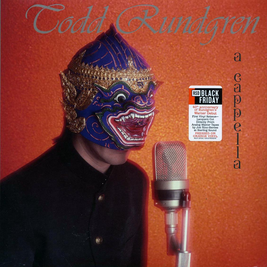 Todd Rundgren - A Cappella (40th Anniv. Ed.) (RSD 2025) (ltd. ed.) (orange vinyl) [New Vinyl LP]