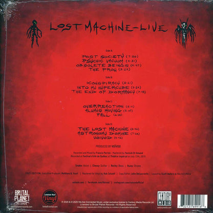 Voivod - Lost Machine - Live (RSD 2025) (ltd. ed.) (2xLP) (orange/strawberry swirl vinyl) [New Vinyl LP]
