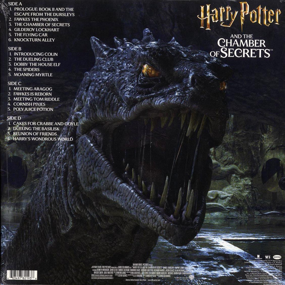 John Williams - Harry Potter And The Chamber Of Secrets: Original Motion Picture Soundtrack (2xLP) [New Vinyl LP]