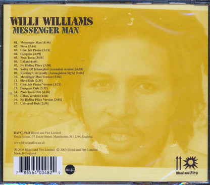 Willie Williams - Messenger Man [New CD]
