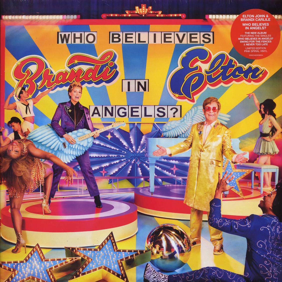 Elton John, Brandi Carlile - Who Believes In Angels? [New Vinyl Record LP]