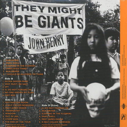 They Might Be Giants - John Henry (+6 bonus tracks) (RSD 2025) (hand-numbered ltd. ed.) (2xLP) (180g) (violet vinyl) [New Vinyl LP]