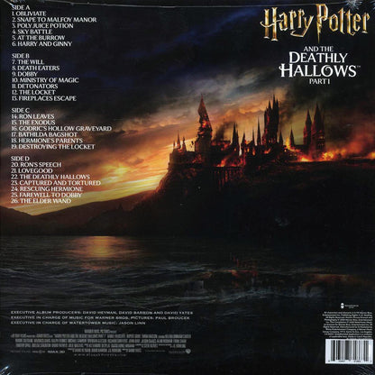 Alexandre Desplat - Harry Potter And The Deathly Hallows Part 1: Original Motion Picture Soundtrack (2xLP) (clear vinyl) [New Vinyl LP]