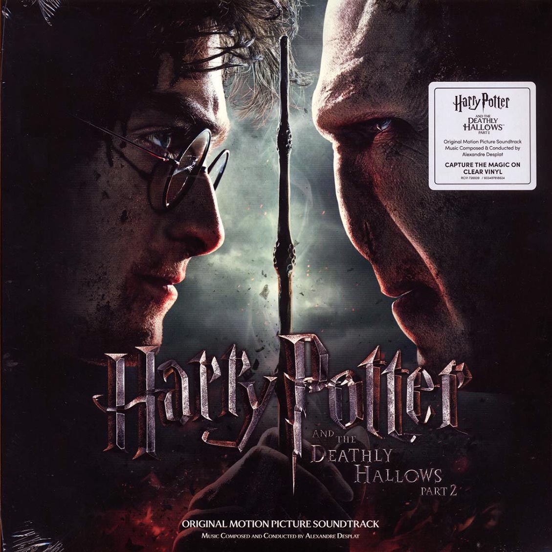 Alexandre Desplat - Harry Potter And The Deathly Hallows Part 2: Original Motion Picture Soundtrack (2xLP) (clear vinyl) [New Vinyl Record LP]