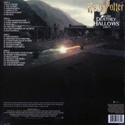 Alexandre Desplat - Harry Potter And The Deathly Hallows Part 2: Original Motion Picture Soundtrack (2xLP) (clear vinyl) [New Vinyl LP]