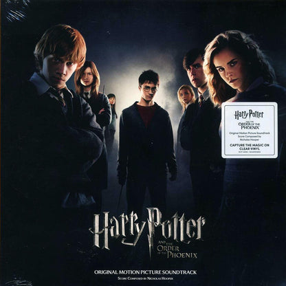 Nicholas Hooper - Harry Potter And The Order Of The Phoenix: Original Motion Picture Soundtrack (2xLP) (clear vinyl) [New Vinyl LP]