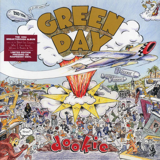 Green Day - Dookie (ltd. ed.) (raspberry vinyl) [B] [New Vinyl Record LP]