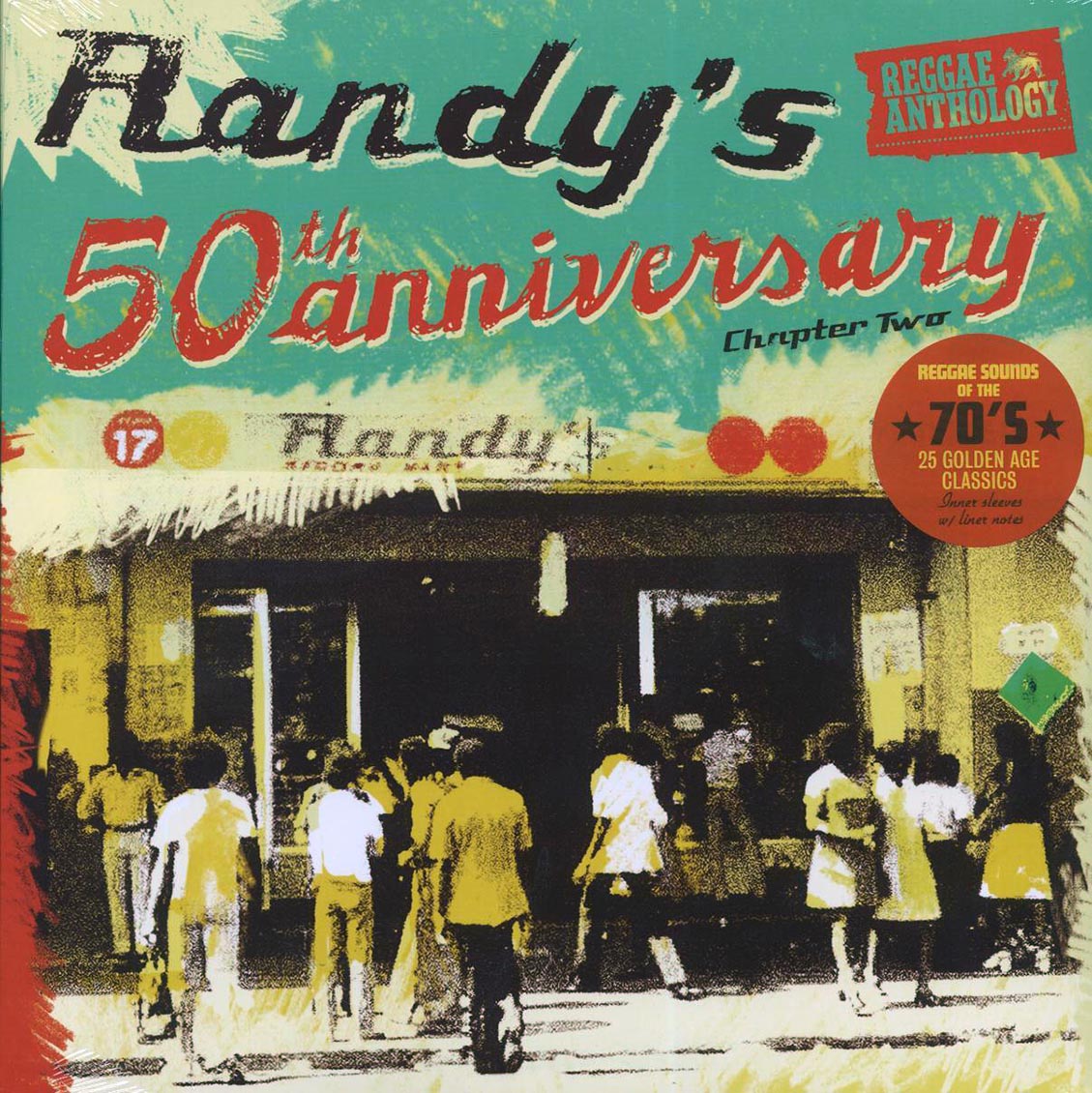 The Gladiators, Gregory Isaacs, The Heptones, I Roy, Errol Dunkley, Etc. - Randy's 50th Anniversary Chapter 2: Reggae Anthology (2xLP) [New Vinyl Record LP]