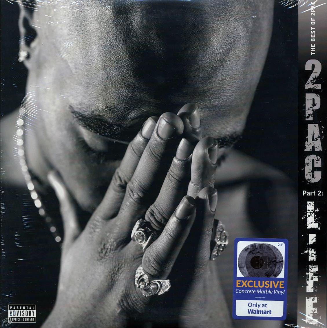 2Pac - The Best Of 2Pac Part 2: Life (ltd. ed.) (2xLP) (concrete marble vinyl) [New Vinyl Record LP]