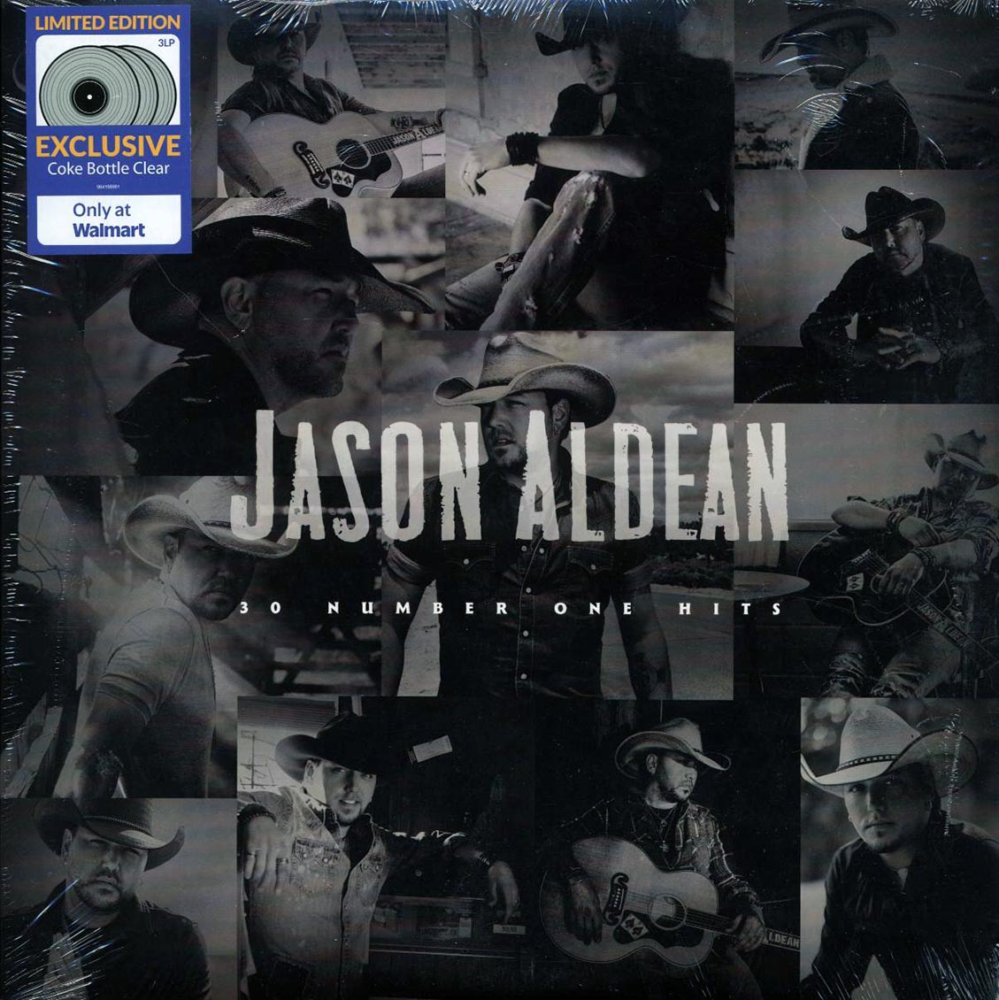 Jason Aldean - 30 Number One Hits (ltd. ed.) (2xLP) (coke bottle clear vinyl) [New Vinyl Record LP]
