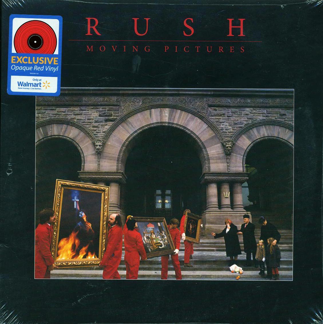 Rush - Moving Pictures (ltd. ed.) (opaque red vinyl) (remastered) [New Vinyl Record LP]