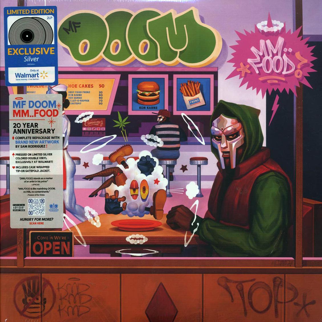 MF Doom - MM..Food (20th Anniv. Ed.) (ltd. ed.) (2xLP) (silver vinyl) [New Vinyl Record LP]