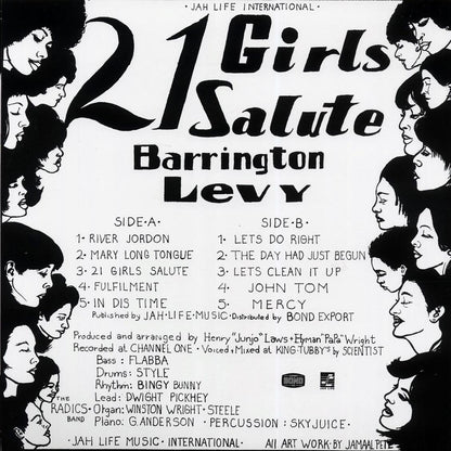 Barrington Levy - 21 Girls Salute [New Vinyl LP]