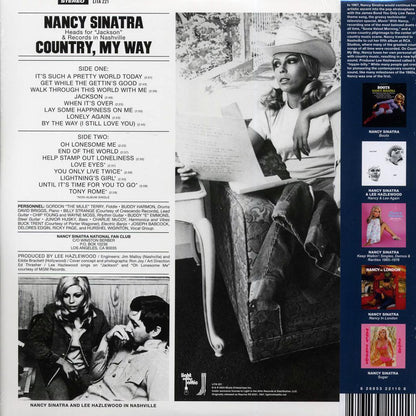 Nancy Sinatra - Country, My Way (+5 bonus tracks) (RTI press) [New Vinyl LP]