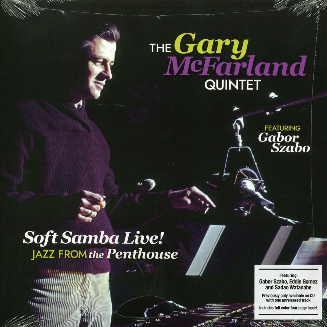 The Gary McFarland Quintet, Gabor Szabo - Soft Samba Live! Jazz From The Penthouse (ltd. ed.) [New Vinyl Record LP]