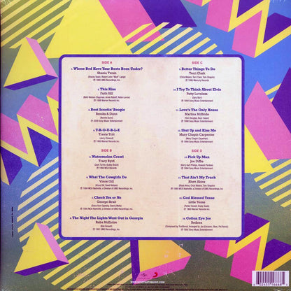 George Strait, Shania Twain, Faith Hill, Travis Tritt, Vince Gill, Etc. - Now That's What I Call Country Classics 90s Dance Party (2xLP) (yellow/green vinyl) [New Vinyl LP]