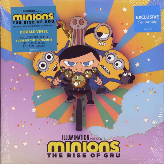 Diana Ross, Tame Impala, Brittany Howard, St. Vincent, Etc. - Minions: The Rise Of Gru: Original Motion Picture Soundtrack (2xLP) (sky blue) [New Vinyl Record LP]