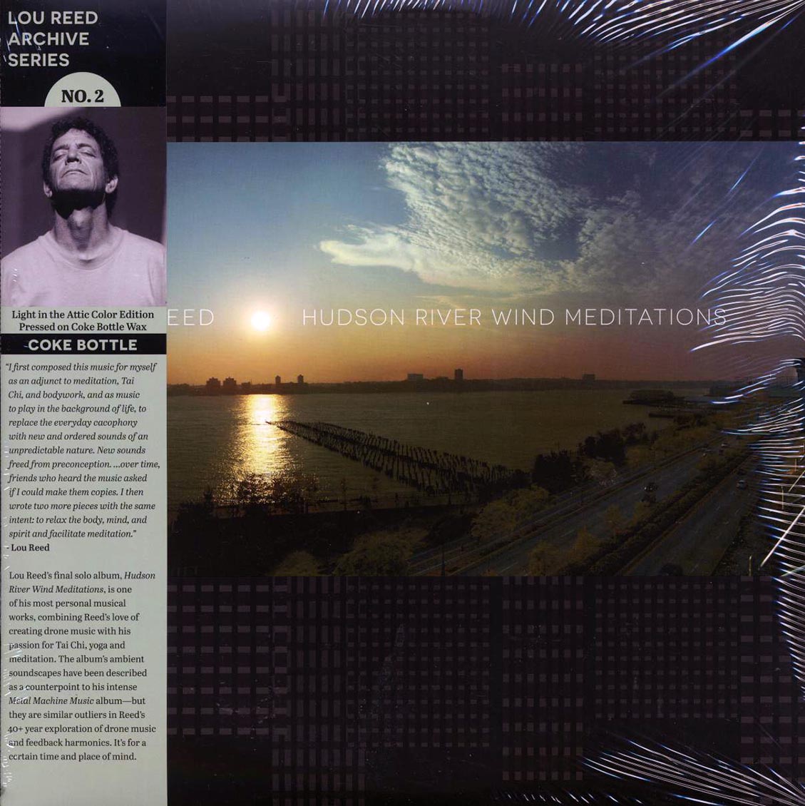 Lou Reed - Hudson River Wind Meditations (2xLP) (coke bottle clear vinyl) (RTI press) [New Vinyl Record LP]