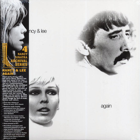 Nancy Sinatra, Lee Hazlewood - Nancy & Lee Again (+2 bonus tracks) (RTI press) [New Vinyl Record LP]