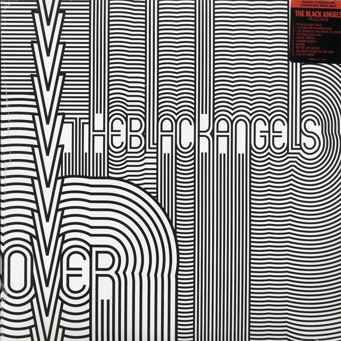The Black Angels - Passover (2xLP) (clear/black splatter vinyl) [New Vinyl Record LP]