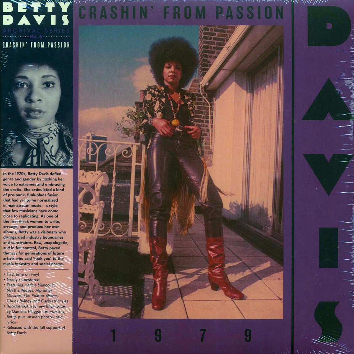 Betty Davis - Crashin' From Passion [New Vinyl Record LP]