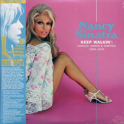 Nancy Sinatra - Keep Walkin': Singles, Demos & Rarities 1965-1978 (2xLP) (yellow vinyl) (RTI press) [New Vinyl LP]