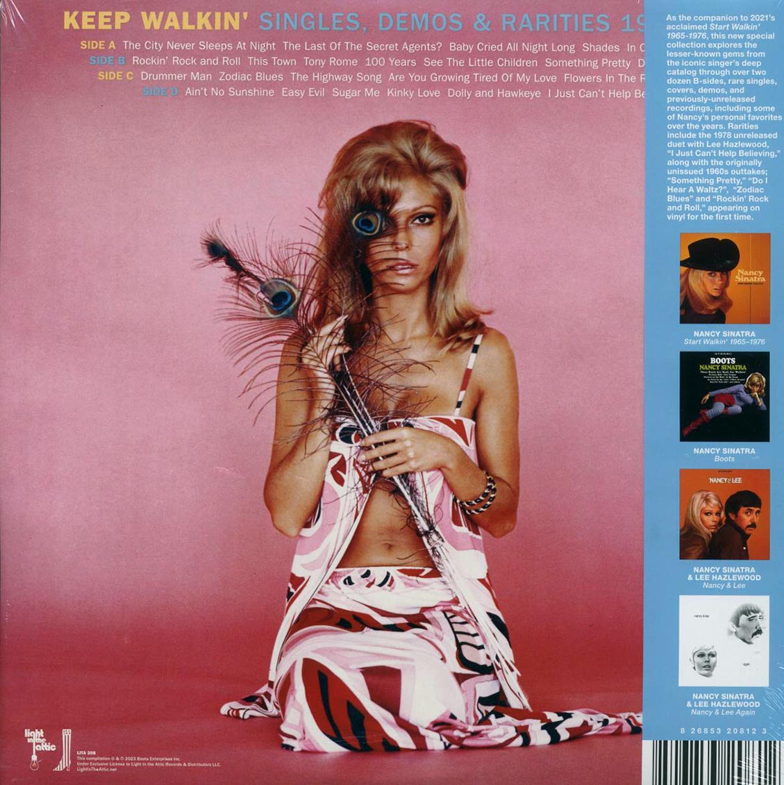 Nancy Sinatra - Keep Walkin': Singles, Demos & Rarities 1965-1978 (2xLP) (yellow vinyl) (RTI press) [New Vinyl LP]