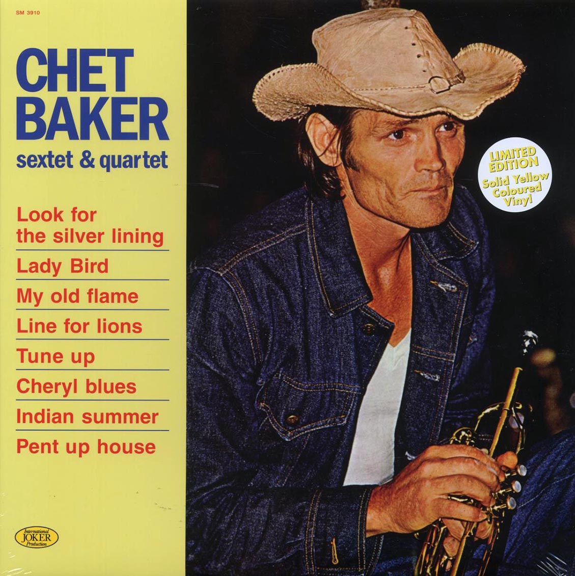 Chet Baker - Sextet & Quartet (RSD 2022) (180g) (yellow vinyl) [New Vinyl Record LP]