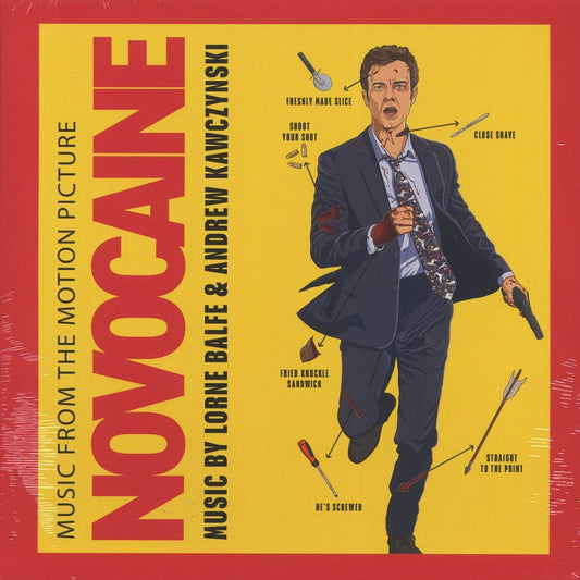 Lorne Balfe, Andrew Kawczynski - Novocaine: Music From The Motion Picture (ltd. 300 copies made) (red/yellow vinyl) [New Vinyl Record LP]