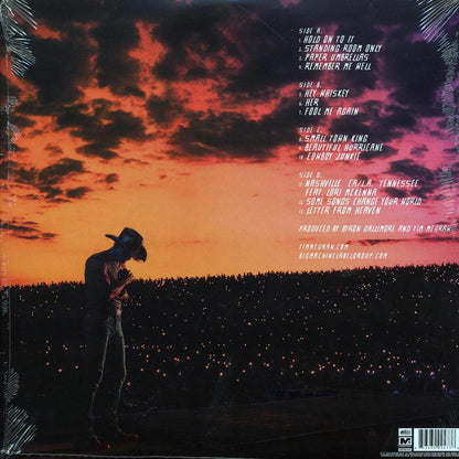 Tim McGraw - Standing Room Only (2xLP) (clear vinyl) [New Vinyl LP]