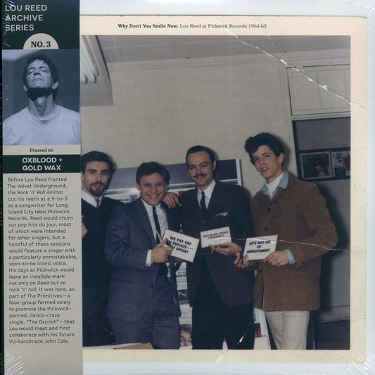 The Surfsiders, The Primitives, The Hi-Lifes, The Beachnuts, Etc. - Why Don't You Smile Now: Lou Reed At Pickwick Records 1964–65) (2xLP) (oxblood/gold vinyl) [New Vinyl Record LP]