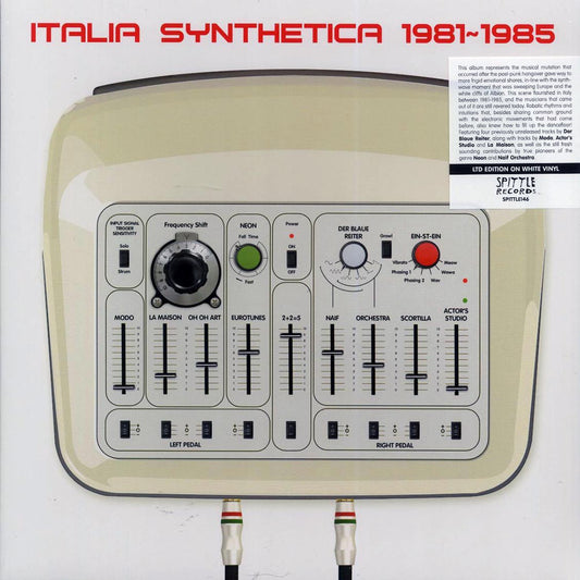 Various - Italia Synthetica 1981-1985 (ltd. ed.) (white vinyl) [New Vinyl Record LP]