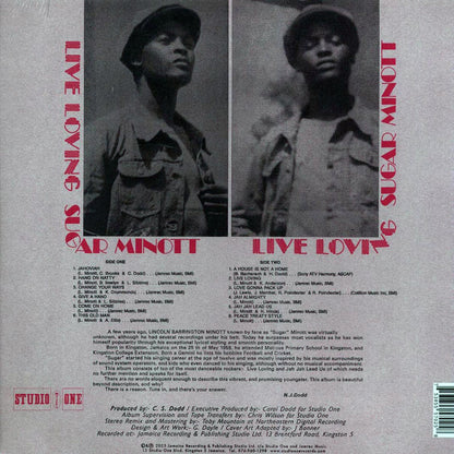 Sugar Minott - Live Loving (+2 bonus tracks) [New Vinyl LP]
