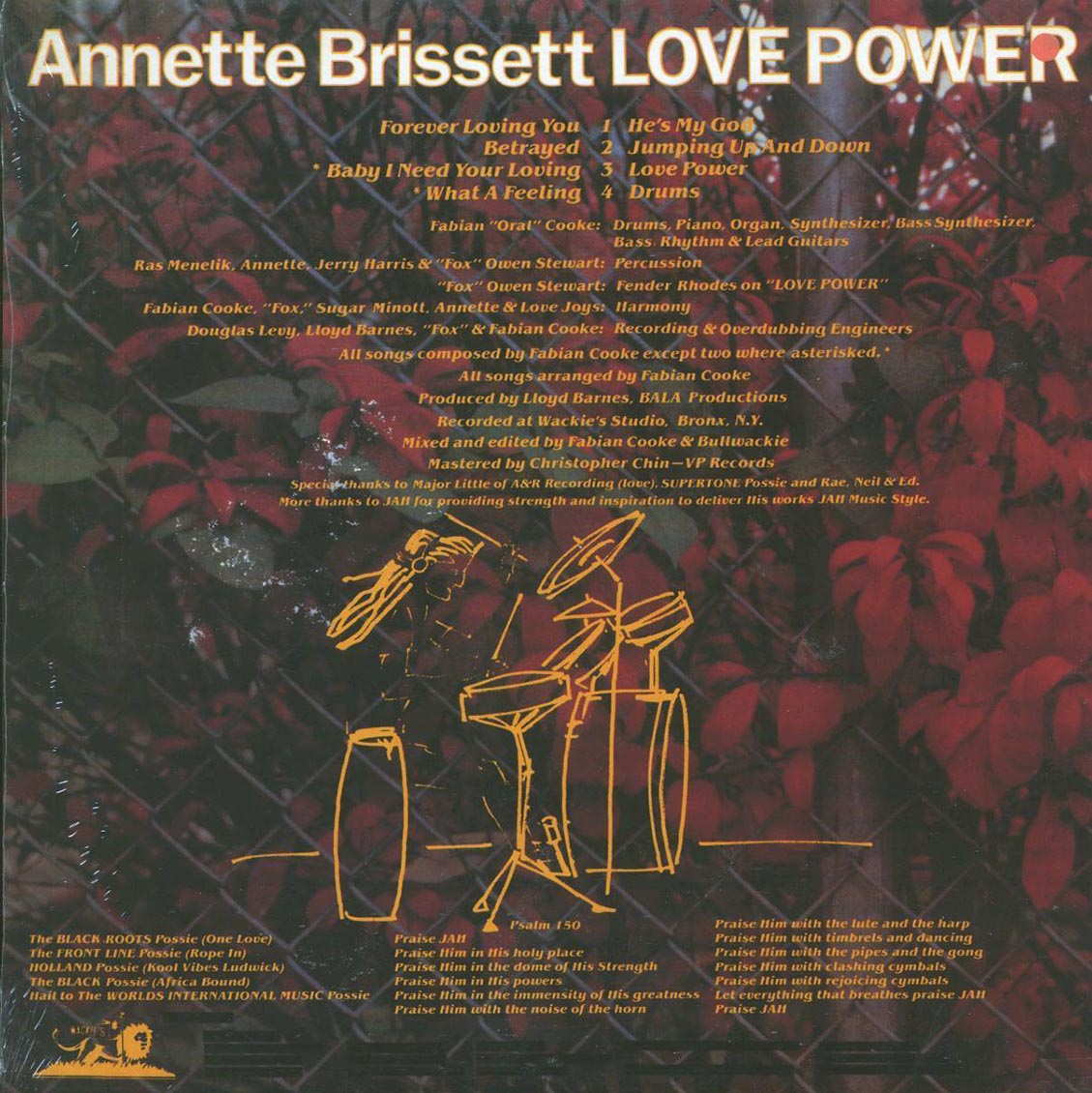 Annette Brissett - Love Power [New Vinyl LP]
