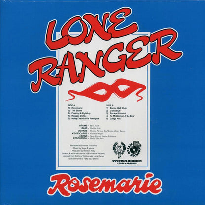 Lone Ranger - Rosemarie [New Vinyl LP]