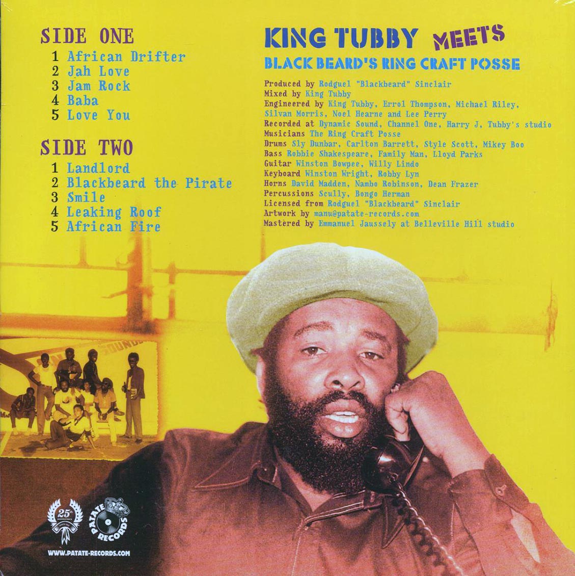 King Tubby, Ring Craft Posse - Lost Dub From The Vault: King Tubby Meets Blackbeard's Ring Craft Posse [New Vinyl LP]