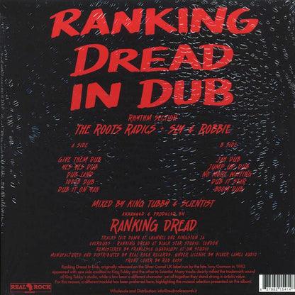 Ranking Dread - Ranking Dread In Dub [New Vinyl LP]