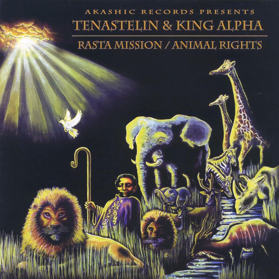 Tena Stelin, King Alpha - Rasta Mission/Animal Rights [New Vinyl Record LP]