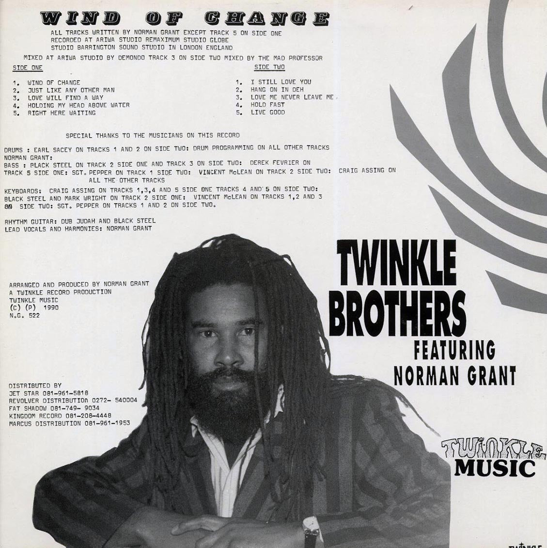 Twinkle Brothers - Wind Of Change [New Vinyl LP]