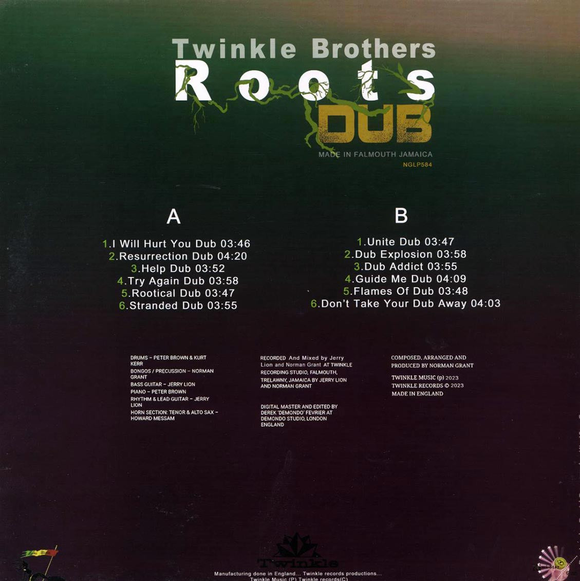 Twinkle Brothers - Roots Dub [New Vinyl LP]