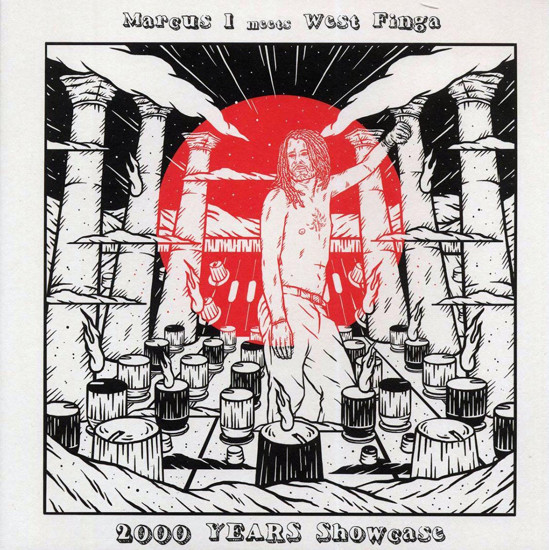 Marcus I, West Finga - 2000 Years Showcase: Marcus I Meets West Finga [New Vinyl Record LP]