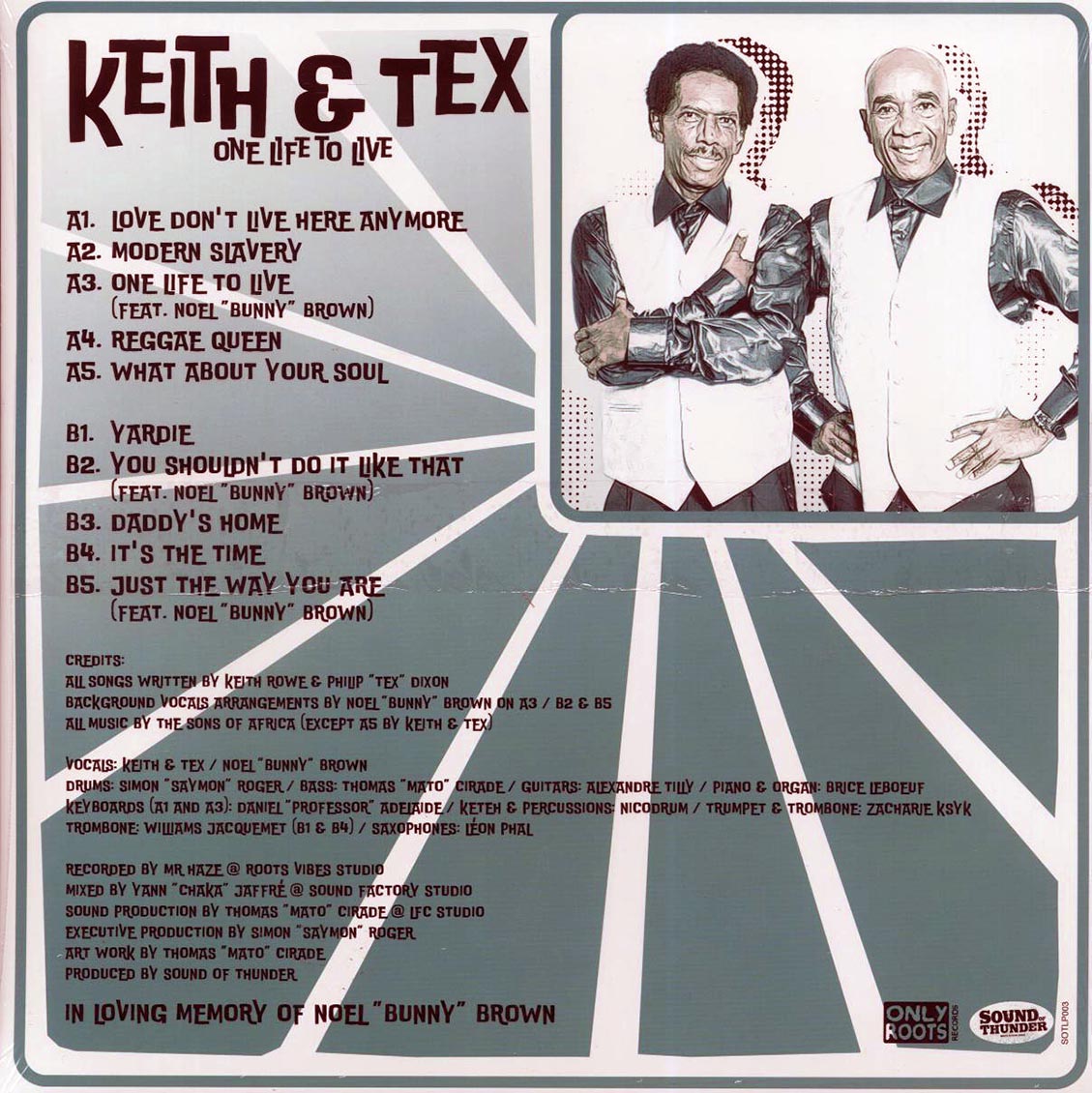 Keith & Tex - One Life To Live [New Vinyl LP]