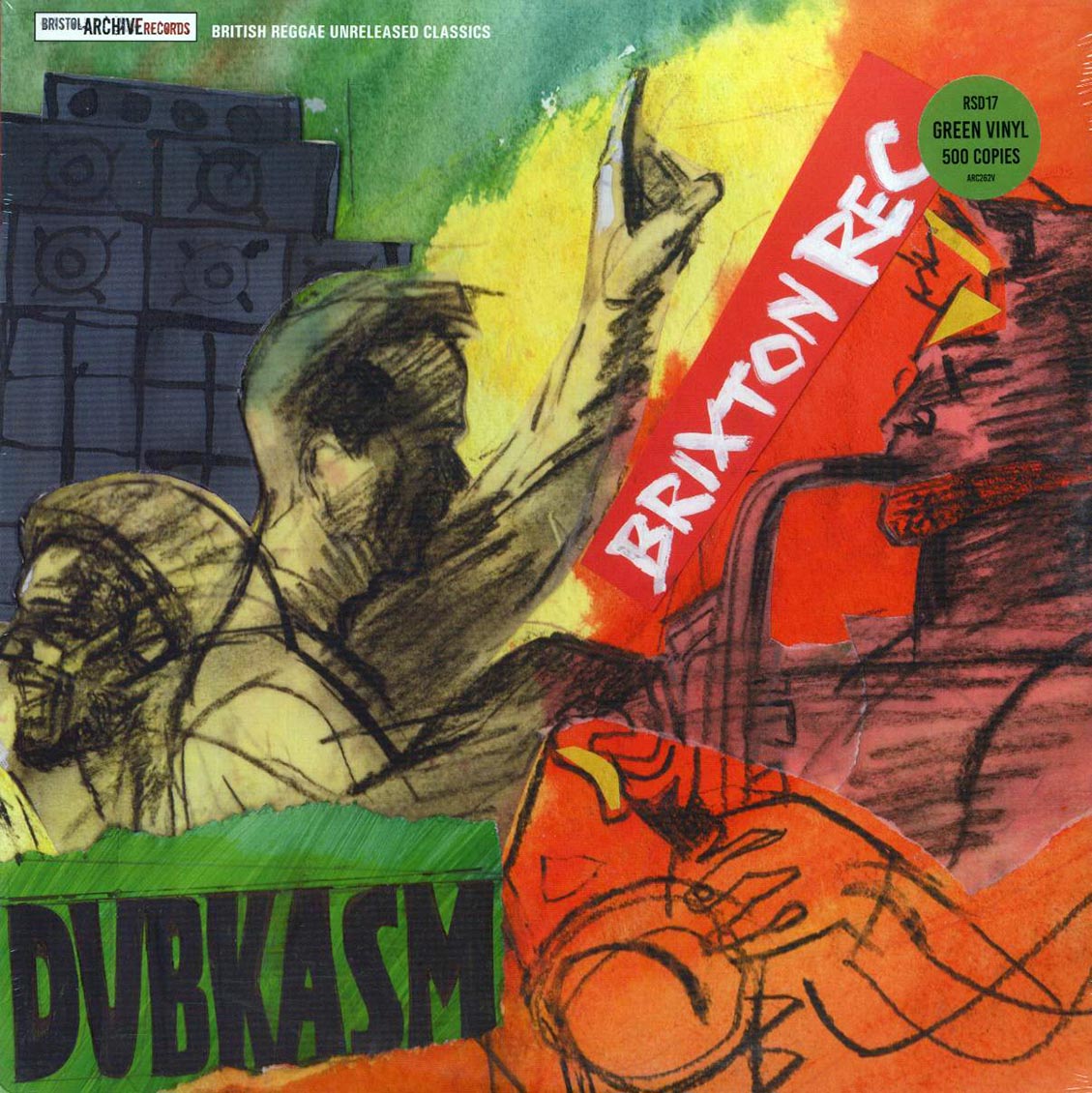 Dubkasm, Tena Stelin, Lidj Xylon, Ras Addis, Etc. - Brixton Rec (RSD 2017) (green vinyl) [New Vinyl Record LP]
